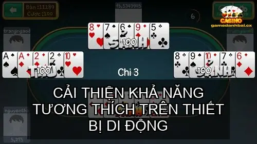 Cải thiện khả năng tương thích trên thiết bị di động
