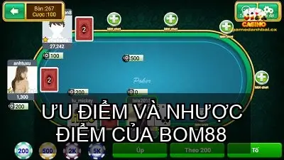 Ưu điểm nổi bật của BOM88