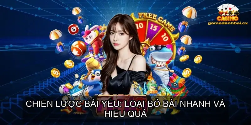 Chiến lược bài yếu: Loại bỏ bài nhanh và hiệu quả